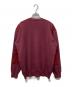 ISSEY MIYAKE MEN (イッセイミヤケメン) Crew neck knit ボルドー サイズ:3：10000円