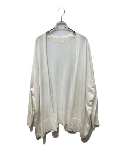 MUSE de Deuxieme Classe（ミューズ ドゥーズィエム クラス）MUSE de Deuxieme Classe (ミューズ ドゥーズィエム クラス) shake code ショートカーディガン ホワイト サイズ:不明の古着・服飾アイテム