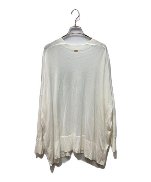 MUSE de Deuxieme Classe（ミューズ ドゥーズィエム クラス）MUSE de Deuxieme Classe (ミューズ ドゥーズィエム クラス) shake code ショートカーディガン ホワイト サイズ:不明の古着・服飾アイテム