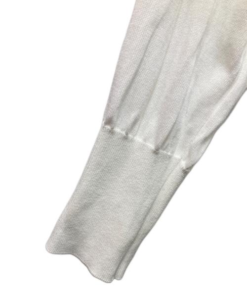 MUSE de Deuxieme Classe（ミューズ ドゥーズィエム クラス）MUSE de Deuxieme Classe (ミューズ ドゥーズィエム クラス) shake code ショートカーディガン ホワイト サイズ:不明の古着・服飾アイテム