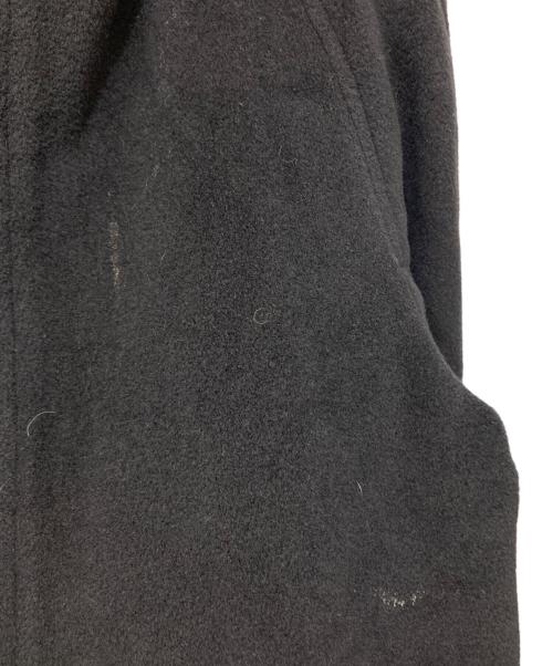 MaxMara（マックスマーラ）MaxMara (マックスマーラ) ヴァージンウール フーデッドコート ブラック サイズ:40の古着・服飾アイテム