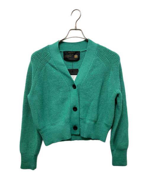 ADAWAS（アダワス）ADAWAS (アダワス) ニットカーディガン グリーン サイズ:M 未使用品の古着・服飾アイテム