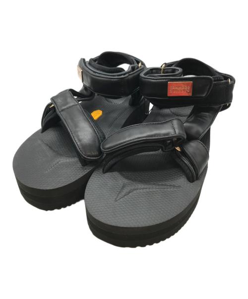 TOM WOOD（トムウッド）TOM WOOD (トムウッド) suicoke (スイコック) サンダル ブラック サイズ:24㎝の古着・服飾アイテム