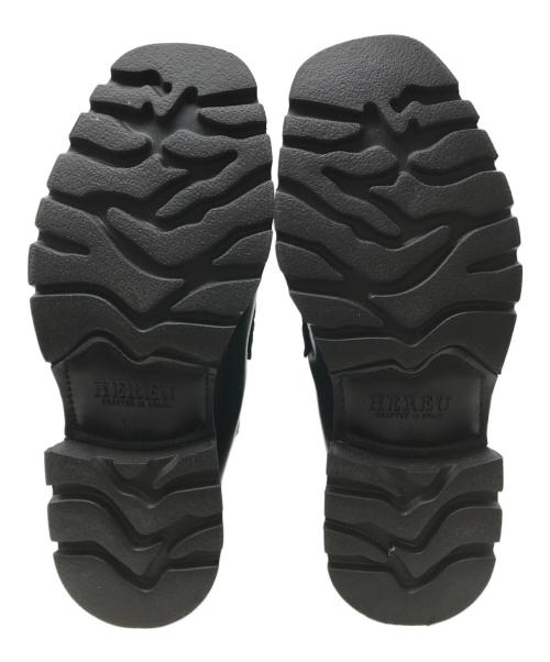 HEREU（ヘリュー）HEREU (ヘリュー) ALDA サイドゴア ショートブーツ ブラック サイズ:23の古着・服飾アイテム