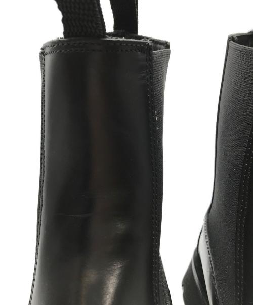 HEREU（ヘリュー）HEREU (ヘリュー) ALDA サイドゴア ショートブーツ ブラック サイズ:23の古着・服飾アイテム