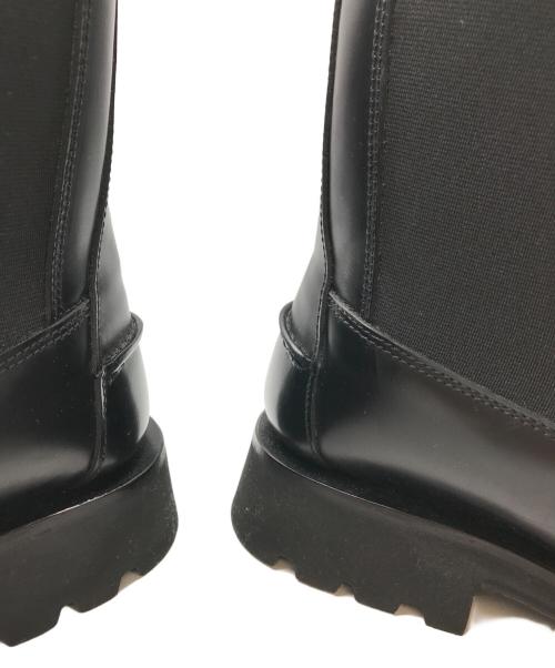 HEREU（ヘリュー）HEREU (ヘリュー) ALDA サイドゴア ショートブーツ ブラック サイズ:23の古着・服飾アイテム