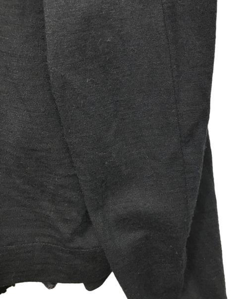 COMME des GARCONS（コムデギャルソン）COMME des GARCONS (コムデギャルソン) メッシュレイヤードカーディガン ブラック サイズ:Mの古着・服飾アイテム