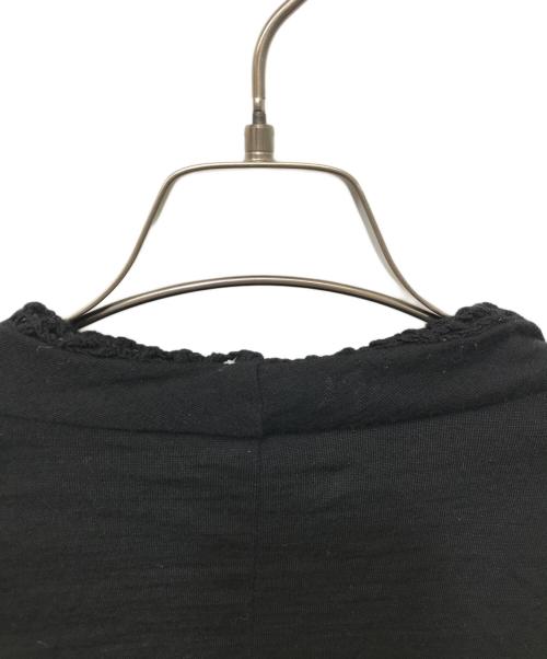 COMME des GARCONS（コムデギャルソン）COMME des GARCONS (コムデギャルソン) メッシュレイヤードカーディガン ブラック サイズ:Mの古着・服飾アイテム