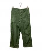 US ARMYユーエスアーミー）の古着「ベイカーパンツ」｜グリーン