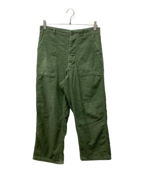 US ARMY（ユーエスアーミー）US ARMY (ユーエスアーミー) ベイカーパンツ グリーン サイズ:32の古着・服飾アイテム