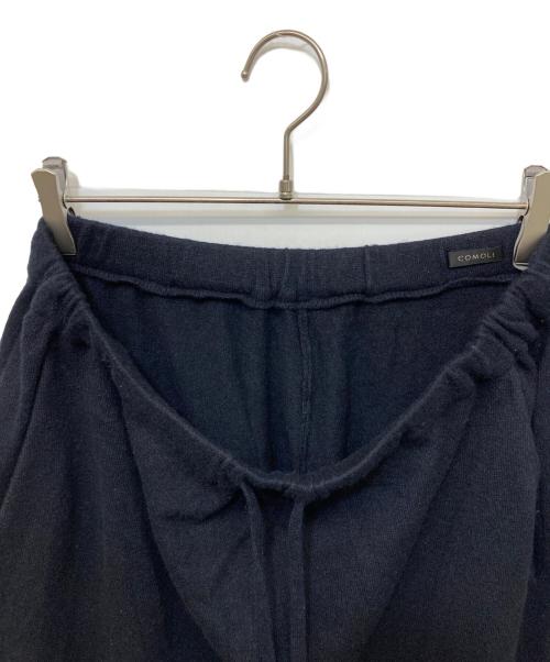 COMOLI（コモリ）COMOLI (コモリ) カシミヤニットパンツ ネイビー サイズ:3の古着・服飾アイテム