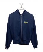 GRAMICCIグラミチ）の古着「MOUNTAINEERING ZIP HOODED SWEATSHIRT」｜ネイビー