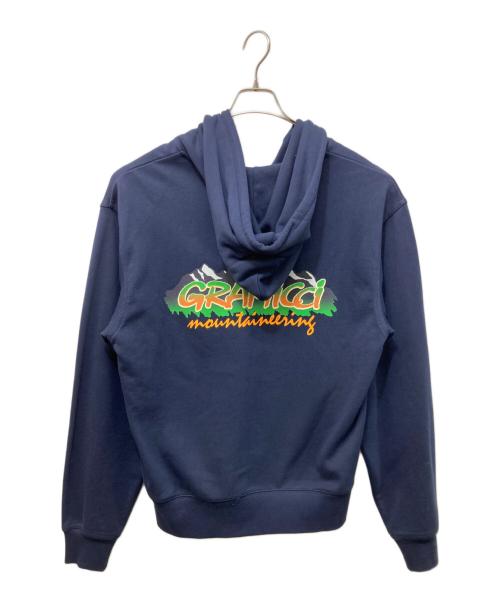 GRAMICCI（グラミチ）GRAMICCI (グラミチ) MOUNTAINEERING ZIP HOODED SWEATSHIRT ネイビー サイズ:L 未使用品の古着・服飾アイテム