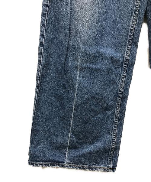 upper hights（アッパーハイツ）upper hights (アッパーハイツ) THE SISTER ワイドデニムパンツ インディゴ サイズ:23の古着・服飾アイテム