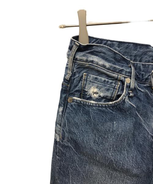 upper hights（アッパーハイツ）upper hights (アッパーハイツ) THE SISTER ワイドデニムパンツ インディゴ サイズ:23の古着・服飾アイテム