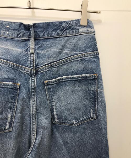 upper hights（アッパーハイツ）upper hights (アッパーハイツ) THE SISTER ワイドデニムパンツ インディゴ サイズ:23の古着・服飾アイテム