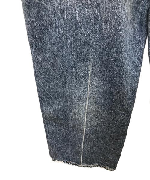 upper hights（アッパーハイツ）upper hights (アッパーハイツ) THE SISTER ワイドデニムパンツ インディゴ サイズ:23の古着・服飾アイテム
