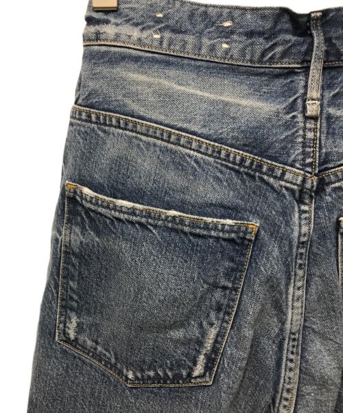 upper hights（アッパーハイツ）upper hights (アッパーハイツ) THE SISTER ワイドデニムパンツ インディゴ サイズ:23の古着・服飾アイテム