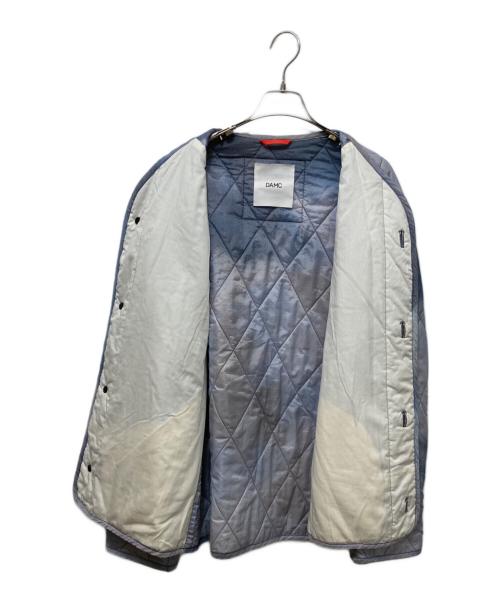 OAMC（オーエーエムシー）OAMC (オーエーエムシー) コンバットライナージャケット グレー×ブルー サイズ:Sの古着・服飾アイテム