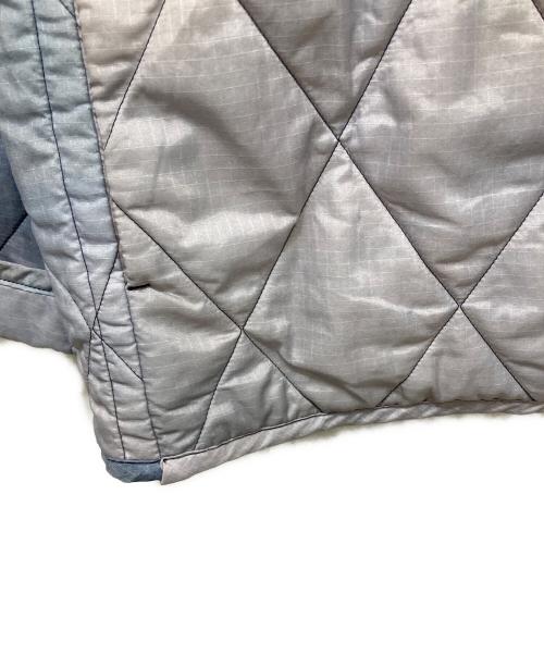 OAMC（オーエーエムシー）OAMC (オーエーエムシー) コンバットライナージャケット グレー×ブルー サイズ:Sの古着・服飾アイテム