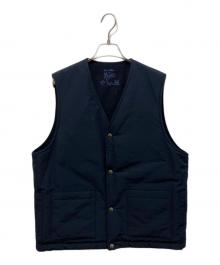 Pilgrim Surf+Supply（ピルグリム サーフサプライ）の古着「リバーシブルベスト」｜ネイビー