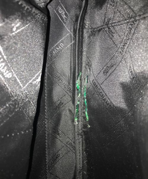 LONGCHAMP（ロンシャン）LONGCHAMP (ロンシャン) 型押し巾着ショルダーバッグ ブラックの古着・服飾アイテム