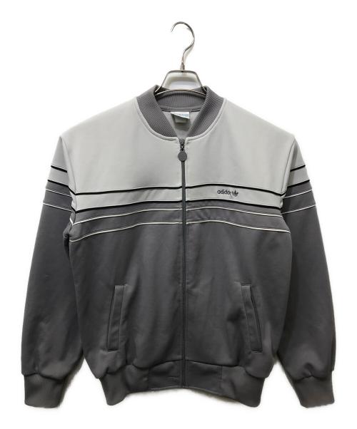 adidas（アディダス）adidas (アディダス) トラックジャケット グレー サイズ:Mの古着・服飾アイテム