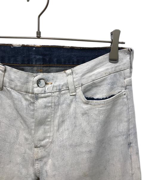 H&M（エイチアンドエム）H&M (エイチアンドエム) Maison Margiela (メゾンマルジェラ) ペンキデニムパンツ ホワイト サイズ:29の古着・服飾アイテム