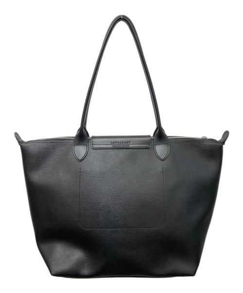 LONGCHAMP（ロンシャン）LONGCHAMP (ロンシャン) ル プリアージュ シティ トートバッグ ブラックの古着・服飾アイテム