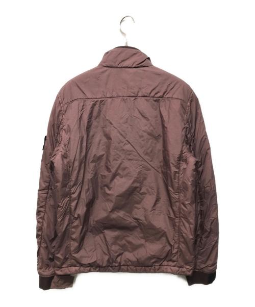STONE ISLAND（ストーンアイランド）STONE ISLAND (ストーンアイランド) GARMENT DYED CRINKLE REPS 中綿ジャケット パープル サイズ:Sの古着・服飾アイテム