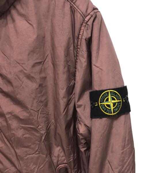 STONE ISLAND（ストーンアイランド）STONE ISLAND (ストーンアイランド) GARMENT DYED CRINKLE REPS 中綿ジャケット パープル サイズ:Sの古着・服飾アイテム