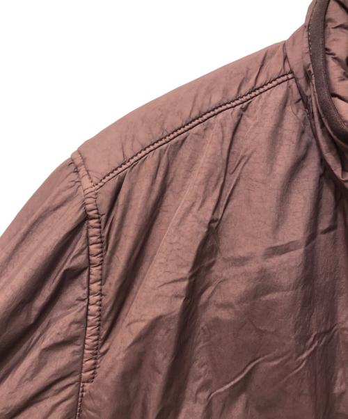 STONE ISLAND（ストーンアイランド）STONE ISLAND (ストーンアイランド) GARMENT DYED CRINKLE REPS 中綿ジャケット パープル サイズ:Sの古着・服飾アイテム