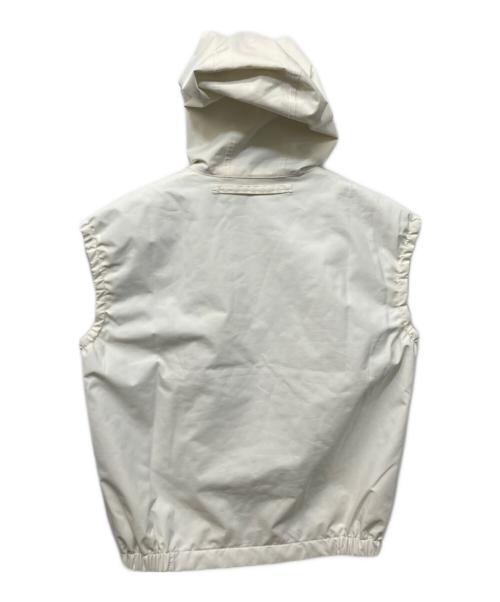 PRADA SPORTS（プラダスポーツ）PRADA SPORTS (プラダスポーツ) フーデッドベスト ホワイト サイズ:XSの古着・服飾アイテム
