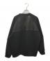 UNDERCOVER (アンダーカバー) シンセティックレザー切替スウェット ブラック サイズ:4：14000円