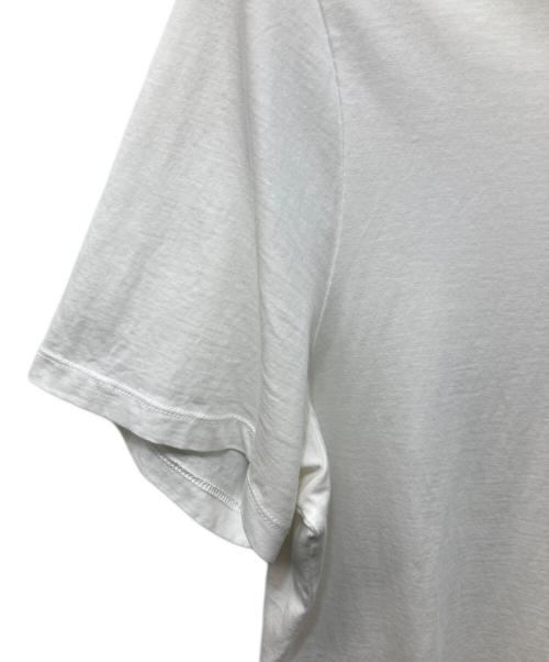 JIL SANDER（ジルサンダー）JIL SANDER (ジルサンダー) クルーネックTシャツ ホワイト サイズ:Lの古着・服飾アイテム