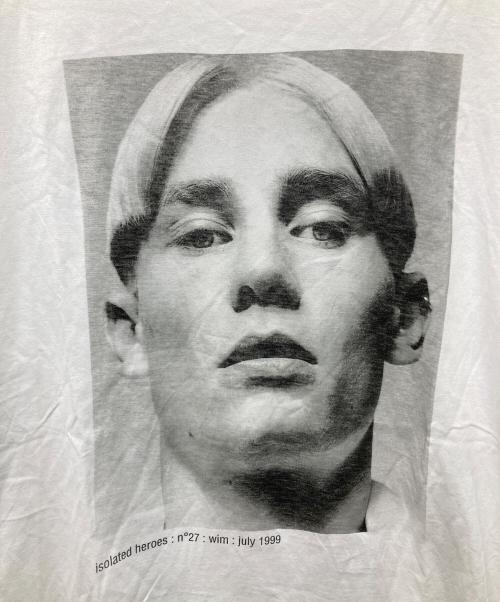 RAF SIMONS（ラフシモンズ）RAF SIMONS (ラフシモンズ) グラフィックプリントTシャツ ホワイト サイズ:XSの古着・服飾アイテム