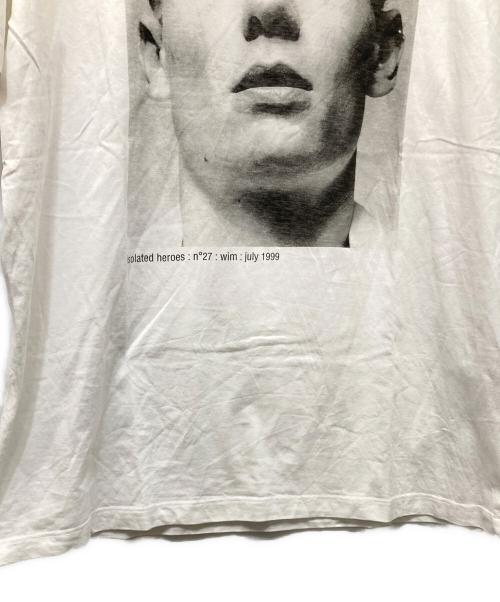 RAF SIMONS（ラフシモンズ）RAF SIMONS (ラフシモンズ) グラフィックプリントTシャツ ホワイト サイズ:XSの古着・服飾アイテム