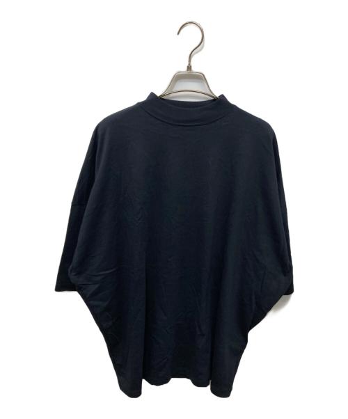 JIL SANDER（ジルサンダー）JIL SANDER (ジルサンダー) モックネックTシャツ ネイビー サイズ:Sの古着・服飾アイテム