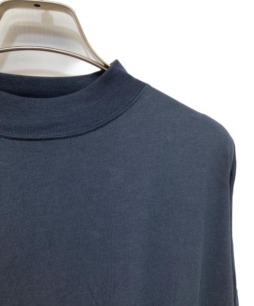 JIL SANDER（ジルサンダー）JIL SANDER (ジルサンダー) モックネックTシャツ ネイビー サイズ:Sの古着・服飾アイテム