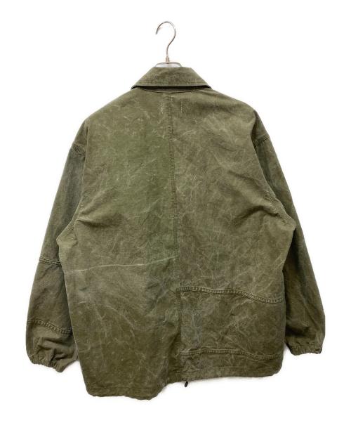 HEXICO（ヘキシコ）HEXICO (ヘキシコ) TENT CLOTH COACH JACKET オリーブ サイズ:ONE SIZEの古着・服飾アイテム