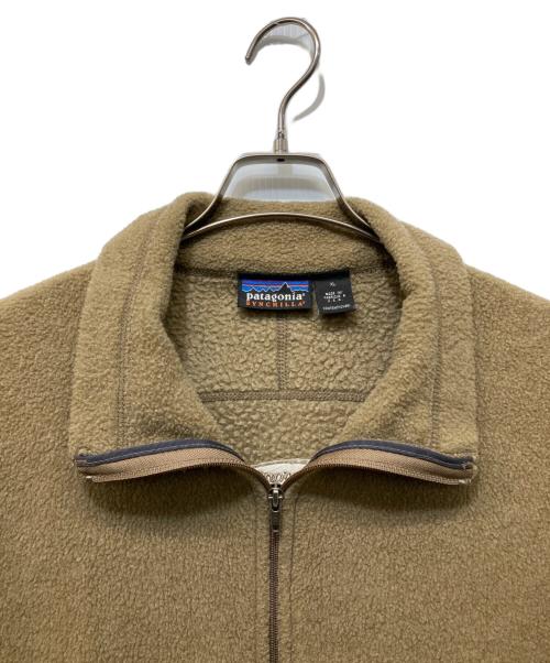 Patagonia（パタゴニア）Patagonia (パタゴニア) シンチラフルジップフリースジャケット ベージュ サイズ:XLの古着・服飾アイテム
