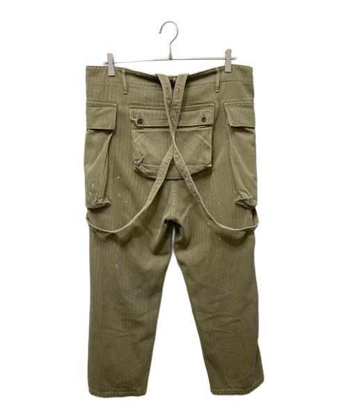 VISVIM（ビズビム）VISVIM (ビズビム) HW Tioga cargo braces pants カーキ サイズ:2の古着・服飾アイテム