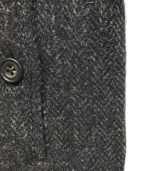 WOOLRICH（ウールリッチ）WOOLRICH (ウールリッチ) ツイード切替ハンティングジャケット ブラック×グレー サイズ:Lの古着・服飾アイテム