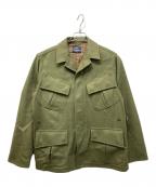 SHIPS×KAPTAIN SUNSHINEシップス×キャプテンサンシャイン）の古着「別注Super100’S wool fatigue jkt」｜オリーブ
