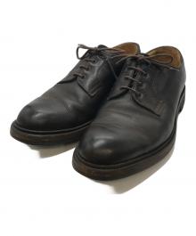 Edward Green（エドワードグリーン）の古着「CAUDALE プレーントゥダービーシューズ」｜ブラウン