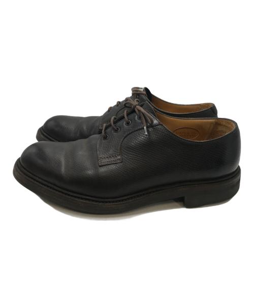Edward Green（エドワードグリーン）Edward Green (エドワードグリーン) CAUDALE プレーントゥダービーシューズ ブラウン サイズ:6E last:72の古着・服飾アイテム