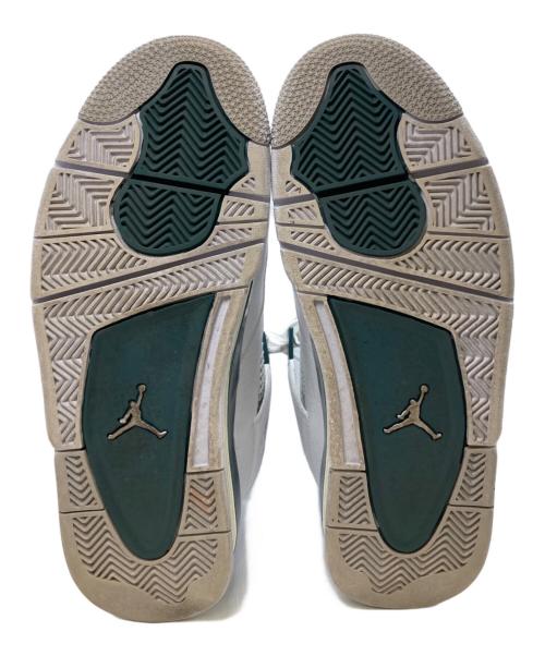 NIKE（ナイキ）NIKE (ナイキ) Air Jordan 4 Retro ホワイト×グリーン サイズ:27の古着・服飾アイテム