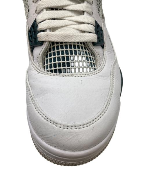 NIKE（ナイキ）NIKE (ナイキ) Air Jordan 4 Retro ホワイト×グリーン サイズ:27の古着・服飾アイテム
