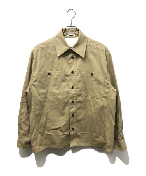 CARTER YOUNG（カーターヤング）CARTER YOUNG (カーターヤング) PEACHED TWILL OVERSHIRT ベージュ サイズ:1の古着・服飾アイテム