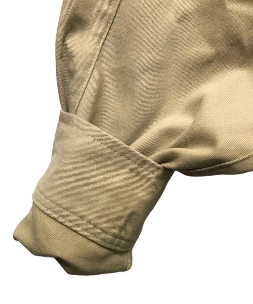 CARTER YOUNG（カーターヤング）CARTER YOUNG (カーターヤング) PEACHED TWILL OVERSHIRT ベージュ サイズ:1の古着・服飾アイテム